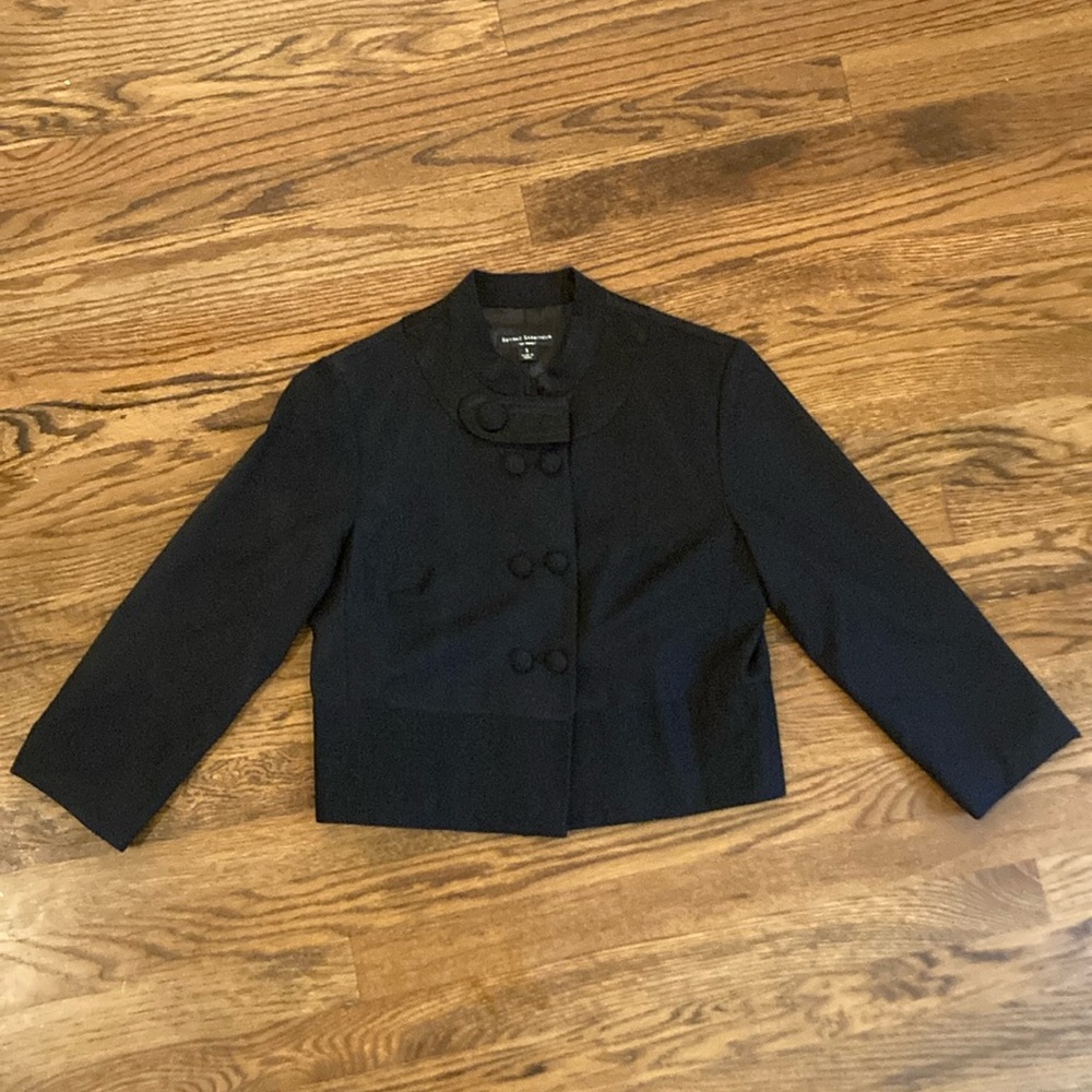 EUC Behnaz Sarafpour for Target Women’s dress jacket size Small Black, lined
